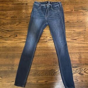 Hollister Dark Blue Skinny Jeans